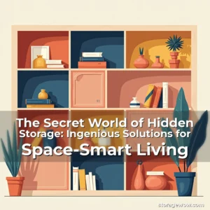 Artistic representation for The Secret World of Hidden Storage: Ingenious Solutions for Space-Smart Living