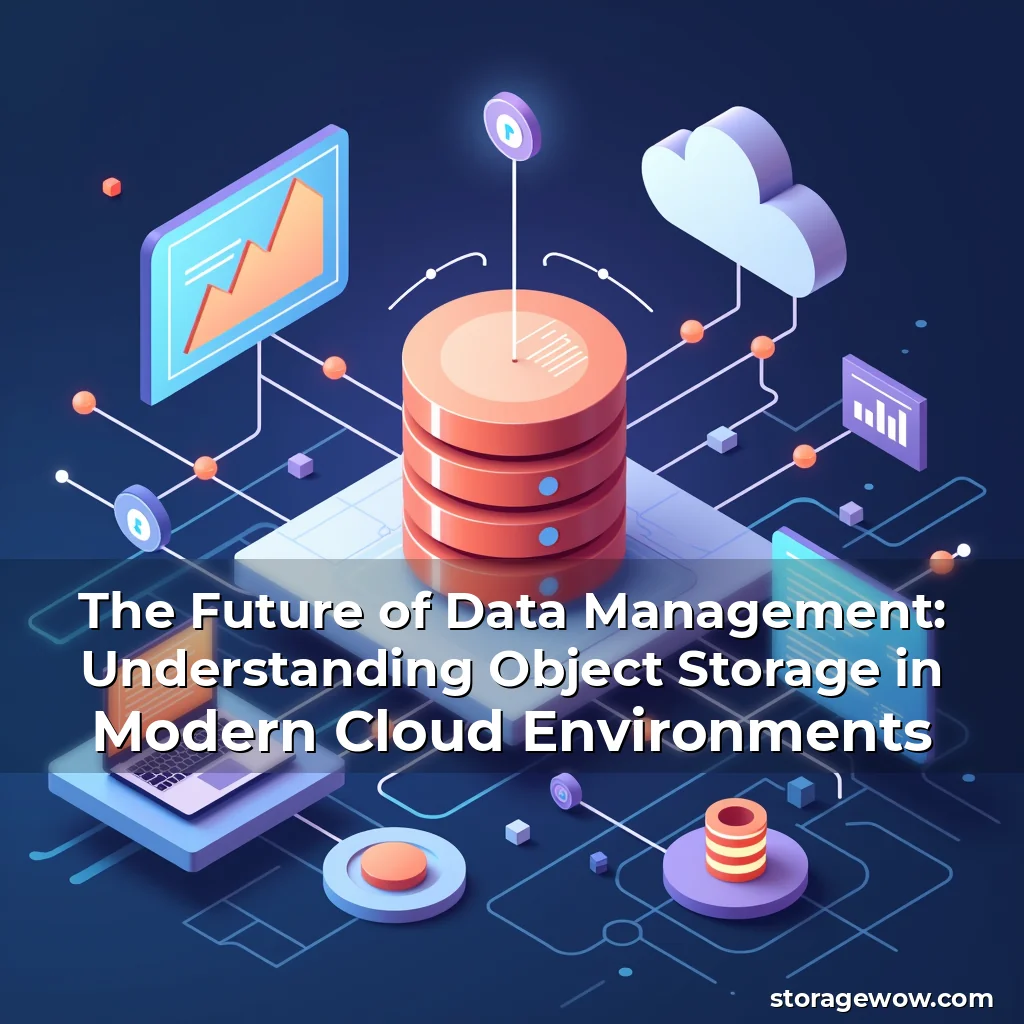 Read more about the article The Future of Data Management: Understanding Object Storage in Modern Cloud Environments