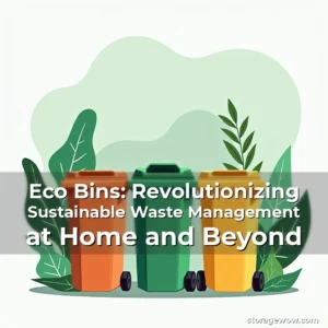 Artistic representation for Eco Bins: Revolutionizing Sustainable Waste Management at Home and Beyond